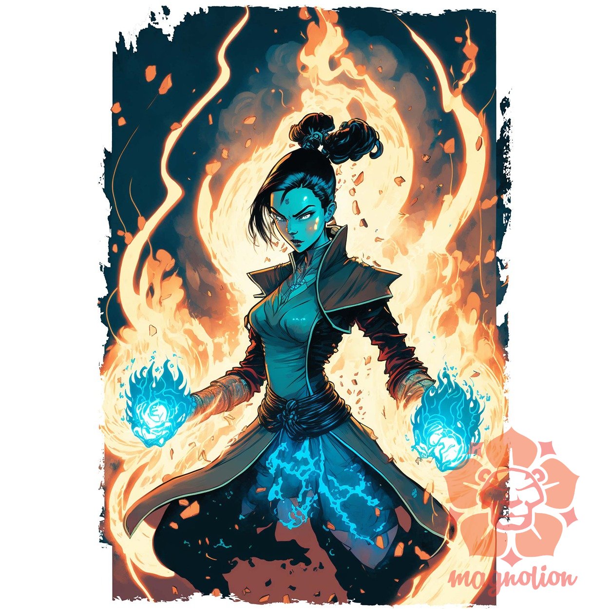 Azula hercegnő kék tűz