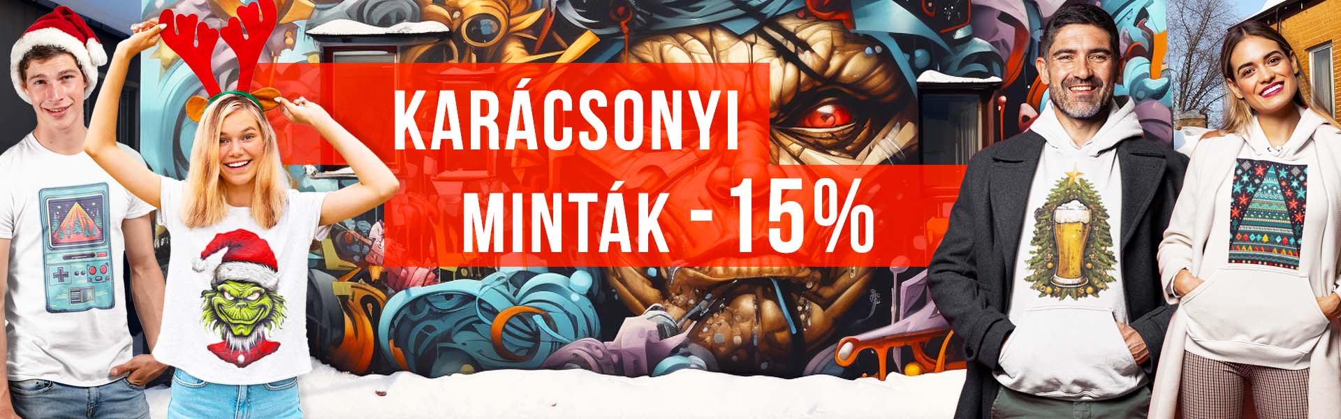 Karácsonyi minták -15%!