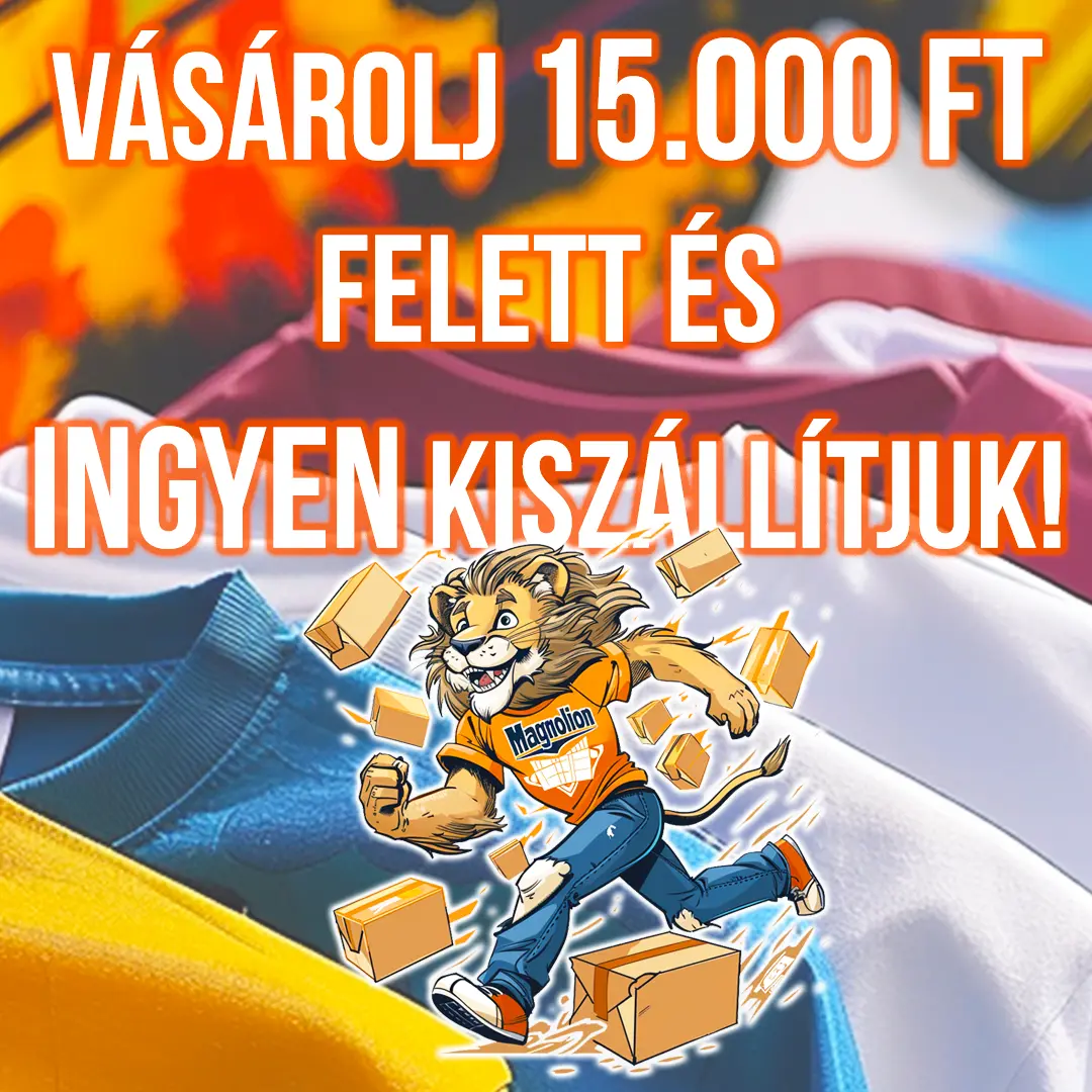 Ingyenes szállítás 15.000 Ft felett!