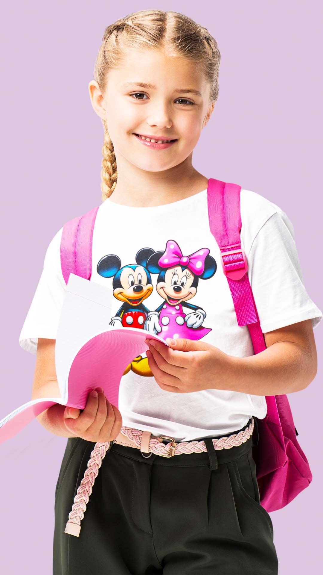 Pop art Mickey és Minnie v1 póló