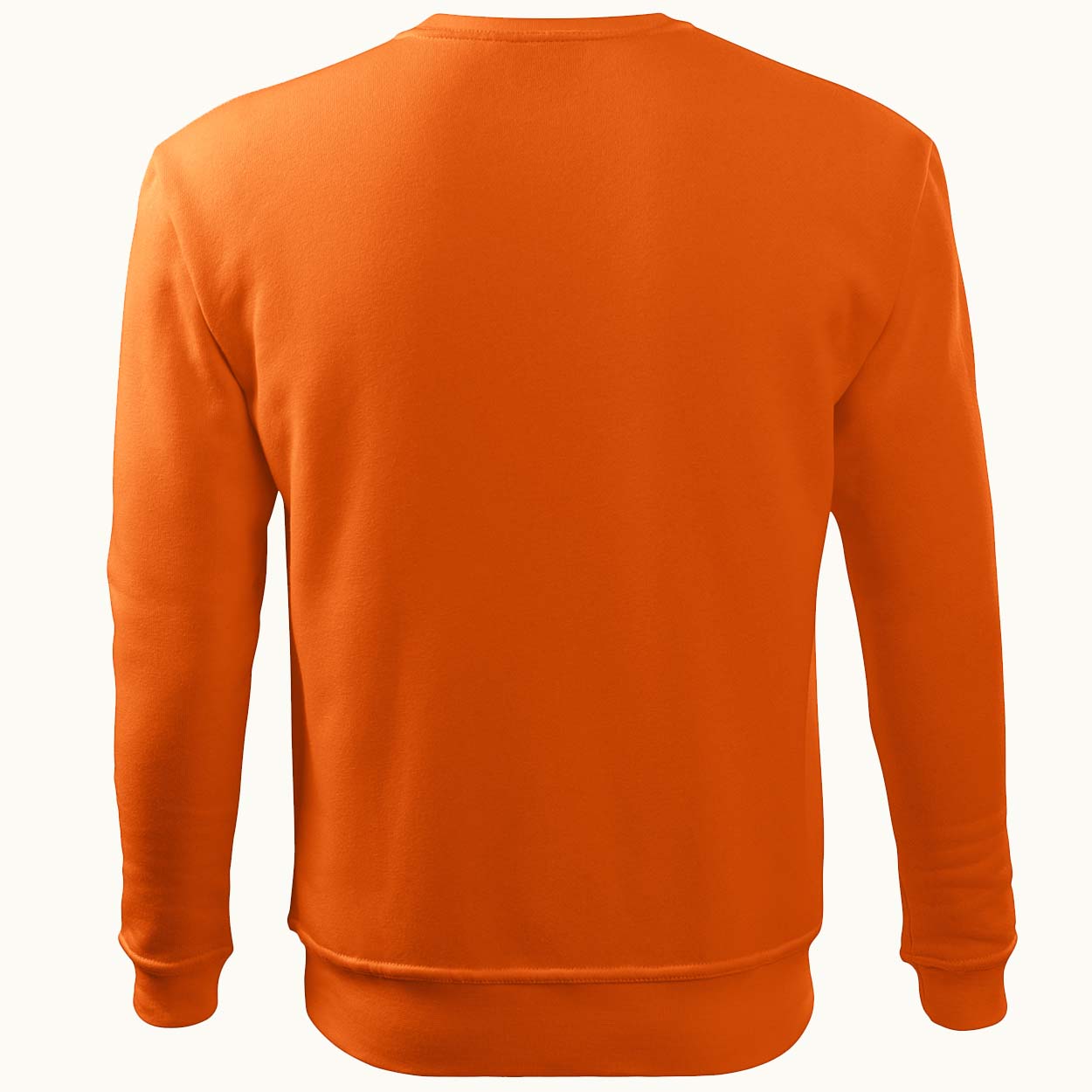 Narancssárga unisex belebujós pulóver