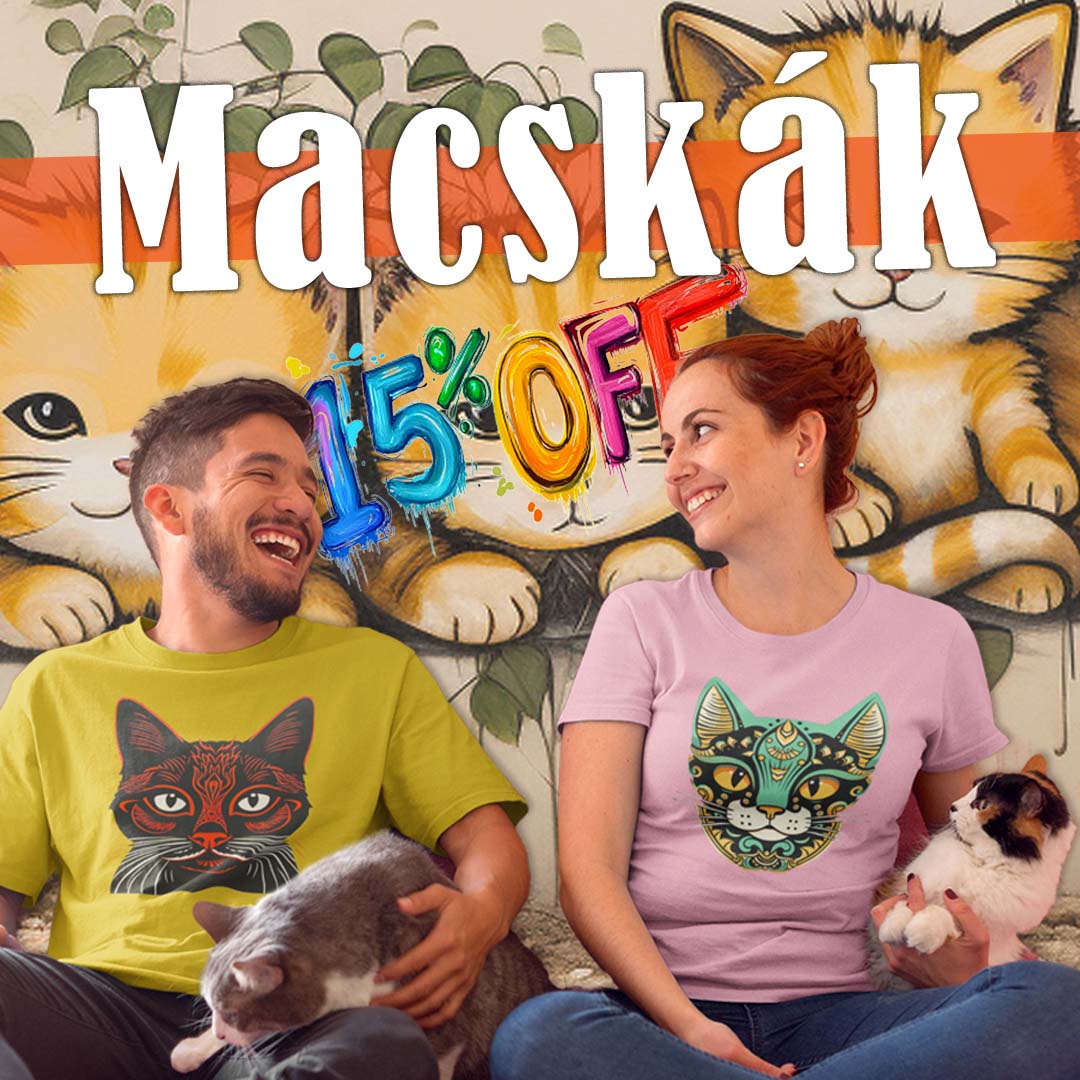 Macska pólók